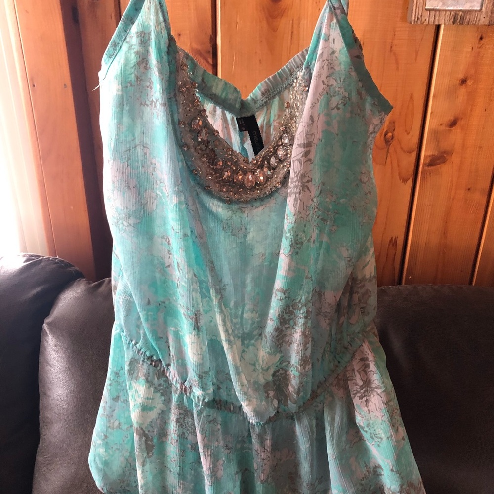 Sparkly tank top